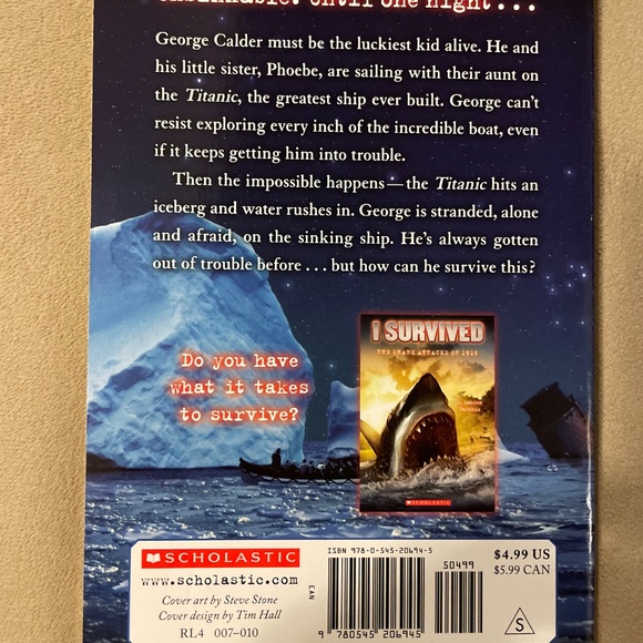 New Set of 3 "I Survived" Paperback Books - Picture 8 of 13